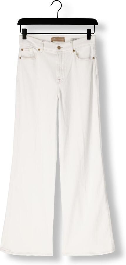 7 For All Mankind Witte Wide Leg Jeans Lotta Sugar White Dames - Foto 3