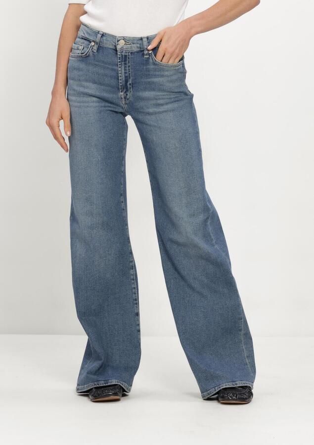 7 FOR ALL MANKIND Dames Jeans Lotta Tide Break Blauw