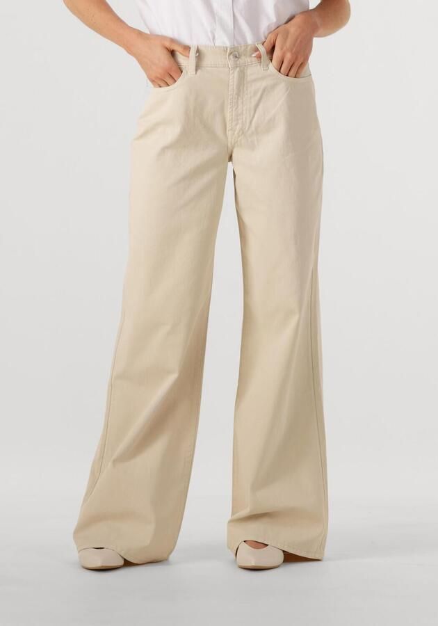 7 FOR ALL MANKIND Dames Jeans Lotta Twill Creme Beige - Foto 4