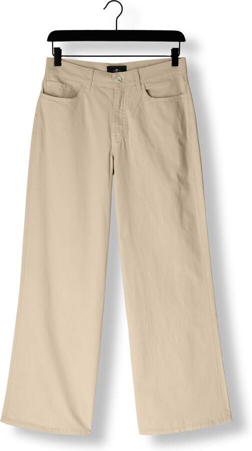 7 FOR ALL MANKIND Dames Jeans Lotta Twill Creme Beige - Foto 3