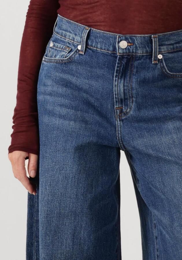 7 FOR ALL MANKIND Dames Jeans Marie Wide Leg Artifact Blauw - Foto 2