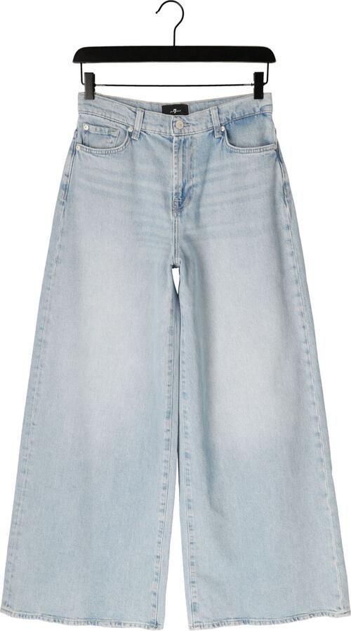 7 FOR ALL MANKIND Dames Jeans Marie Wide Leg Lichtblauw - Foto 4
