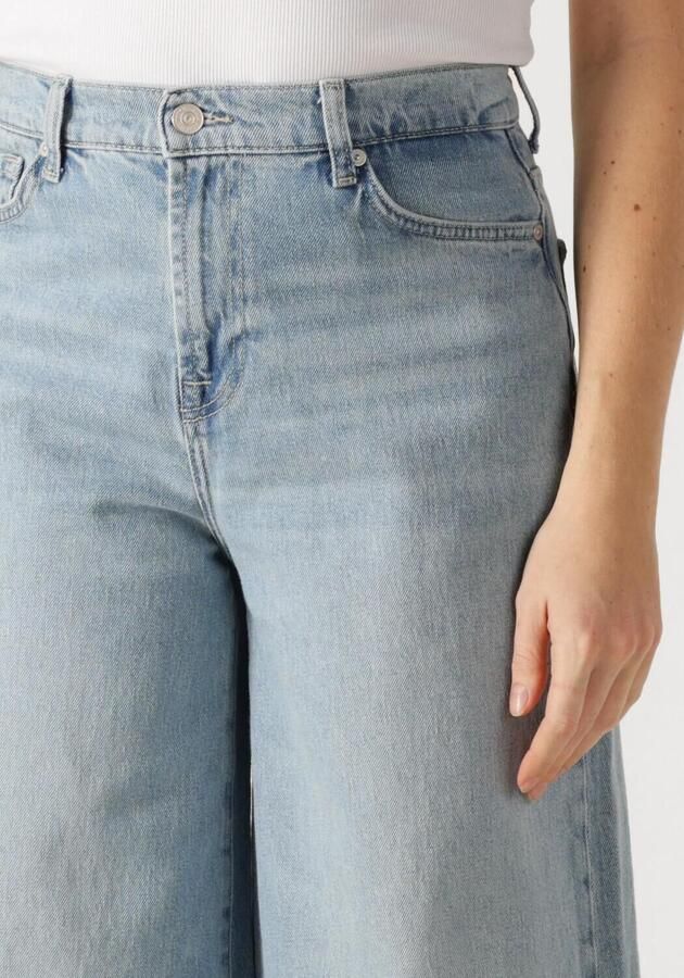7 FOR ALL MANKIND Dames Jeans Marie Wide Leg Lichtblauw - Foto 3