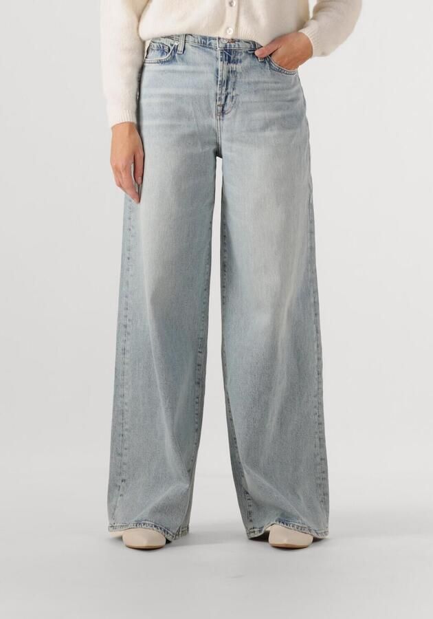 7 FOR ALL MANKIND Dames Jeans Marie Wide Leg Ode To Lichtblauw - Foto 4