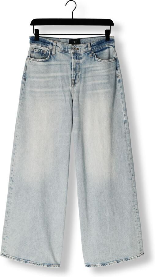 7 FOR ALL MANKIND Dames Jeans Marie Wide Leg Ode To Lichtblauw - Foto 3