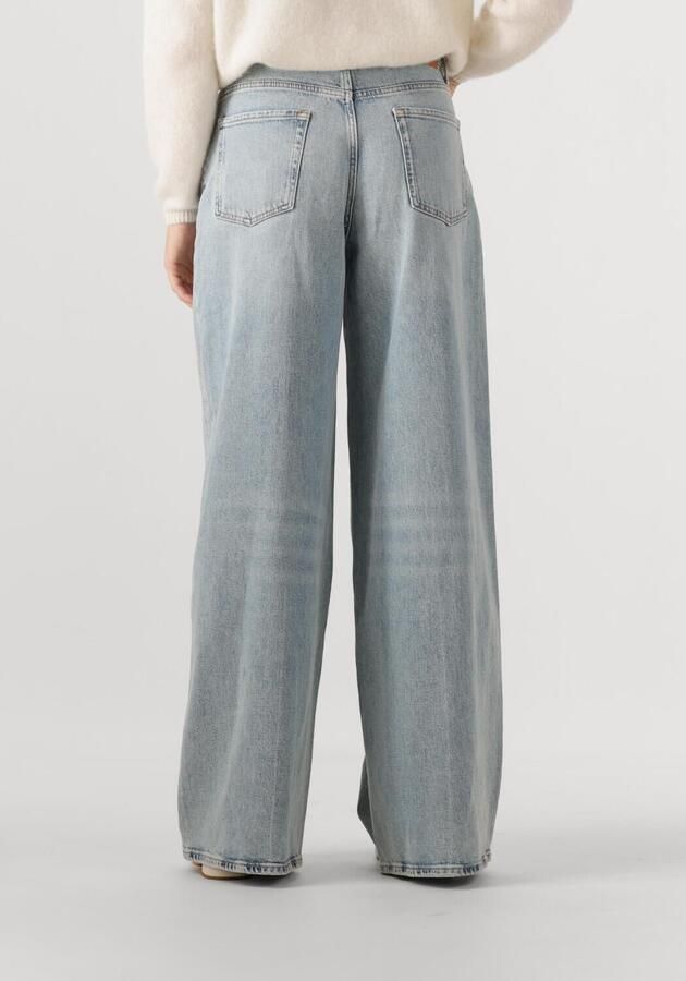 7 FOR ALL MANKIND Dames Jeans Marie Wide Leg Ode To Lichtblauw
