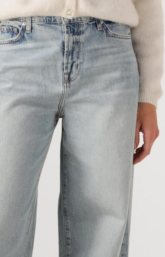 7 FOR ALL MANKIND Dames Jeans Marie Wide Leg Ode To Lichtblauw - Foto 2