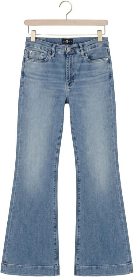 7 FOR ALL MANKIND Dames Jeans Modern Dojo Aquashade Lichtblauw - Foto 4