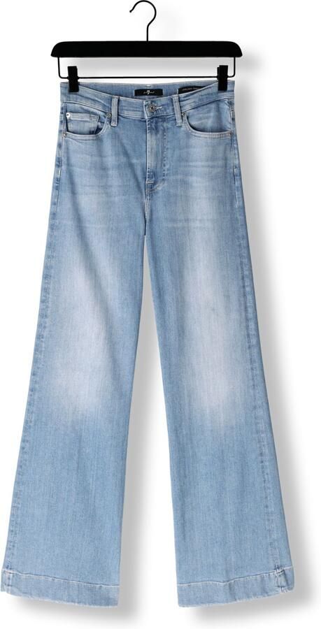 7 FOR ALL MANKIND Dames Jeans Modern Dojo Bloom Lichtblauw - Foto 3