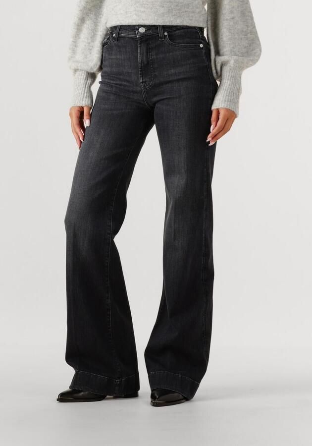 7 FOR ALL MANKIND Dames Jeans Modern Dojo Donkergrijs - Foto 4