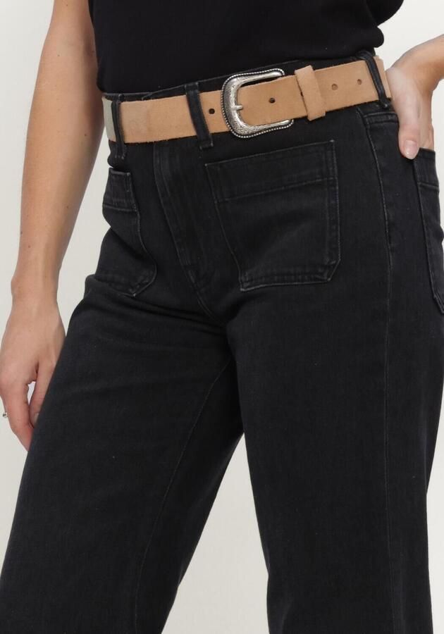 7 FOR ALL MANKIND Dames Jeans Modern Dojo Heavy Rain With Patch Pockets Zwart - Foto 3