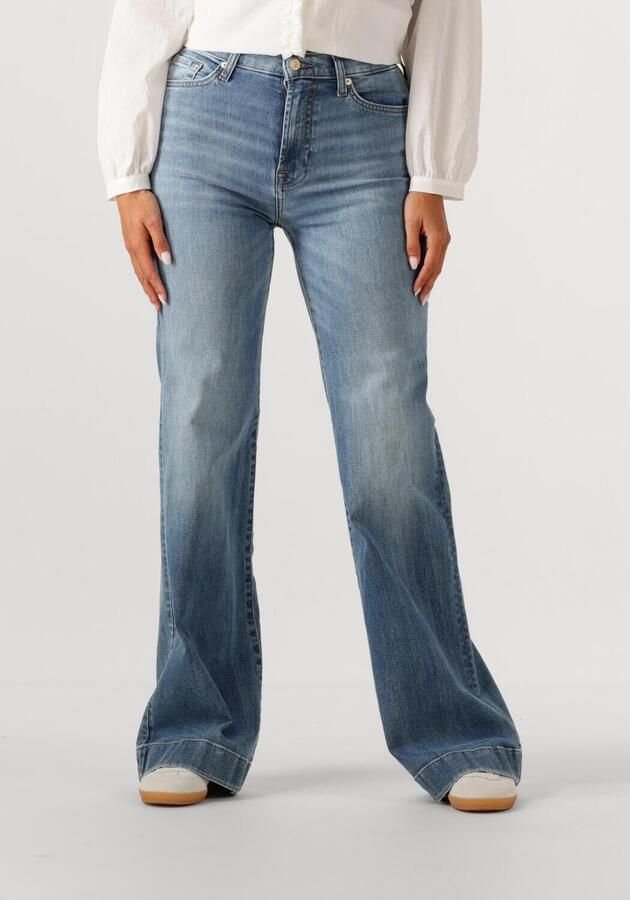7 FOR ALL MANKIND Dames Jeans Modern Dojo Pine Blauw - Foto 4