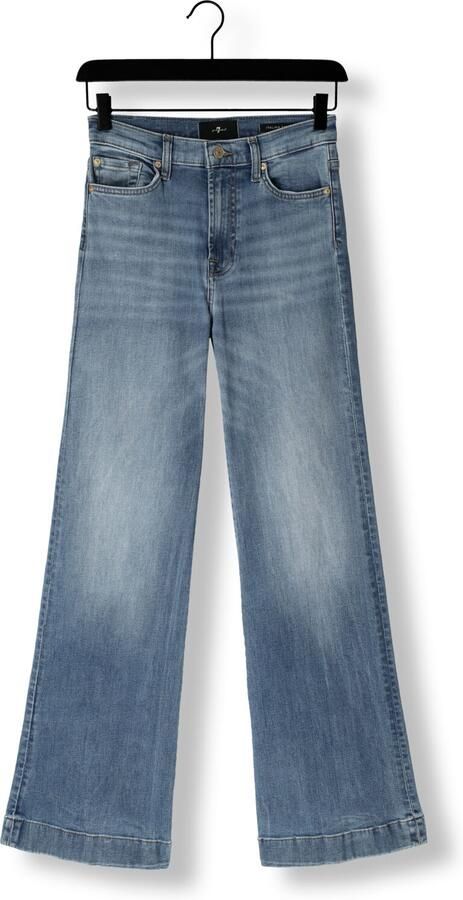 7 FOR ALL MANKIND Dames Jeans Modern Dojo Pine Blauw - Foto 3
