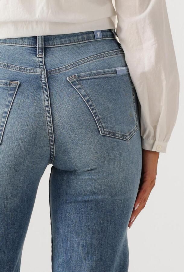 7 FOR ALL MANKIND Dames Jeans Modern Dojo Pine Blauw - Foto 2