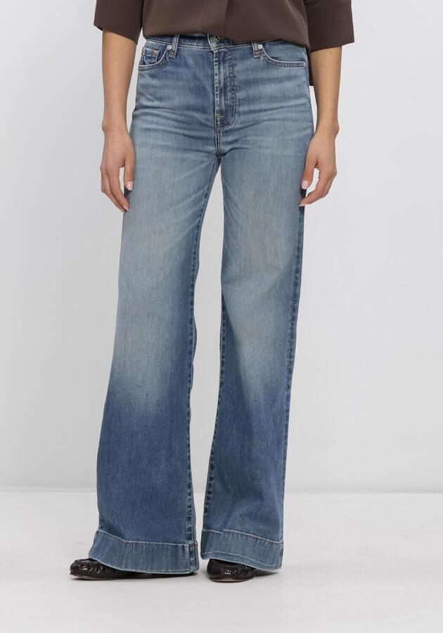 7 FOR ALL MANKIND Dames Jeans Modern Dojo Tailorless Lichtblauw
