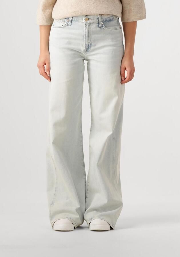 7 For All Mankind Blauwe Flared Jeans High-Waisted Wijde Pijp Blue Dames - Foto 4