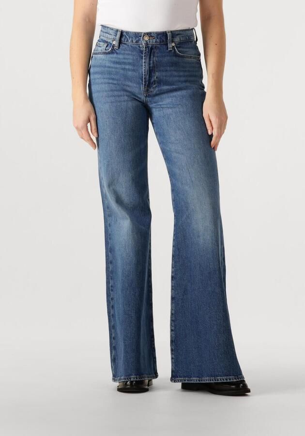 7 FOR ALL MANKIND Dames Jeans Retro Flare Blauw