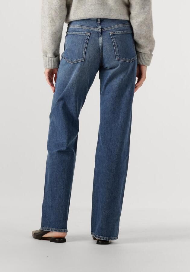 7 FOR ALL MANKIND Dames Jeans Tess Trouser Explorer Blauw
