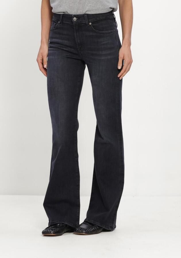 7 FOR ALL MANKIND Dames Jeans The Leggy Bootcut Carbon Storm Donkerblauw