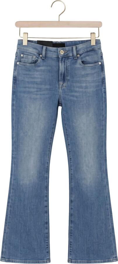 7 FOR ALL MANKIND Dames Jeans The Leggy Bootcut Coastline Blauw - Foto 4