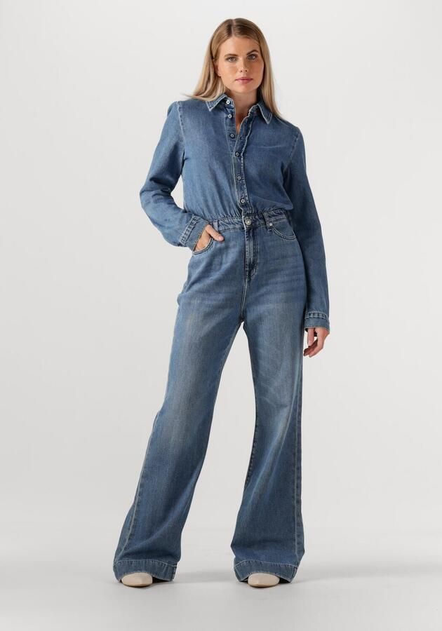 7 FOR ALL MANKIND Dames Jumpsuits Tailored Jumpsuit Hilo Blauw - Foto 4