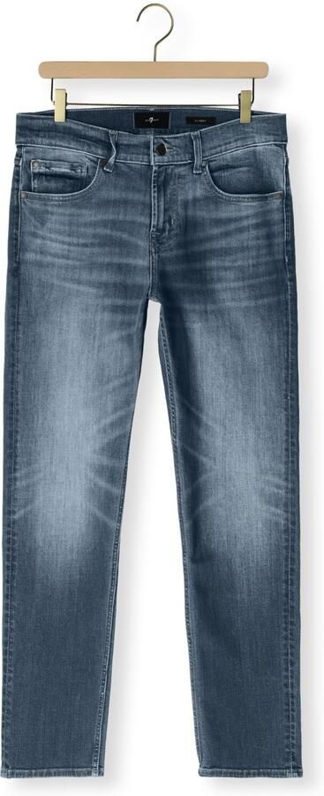 7 FOR ALL MANKIND Heren Jeans Slimmy Blauw - Foto 4