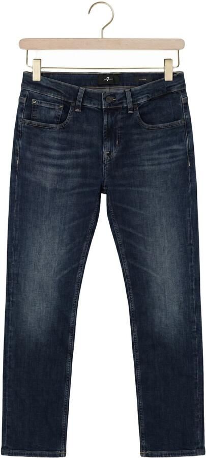 7 FOR ALL MANKIND Heren Jeans Slimmy Brief Donkerblauw - Foto 4