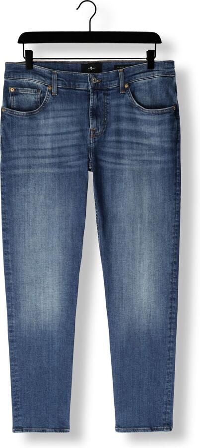 7 FOR ALL MANKIND Heren Jeans Slimmy Tapered Blauw - Foto 4