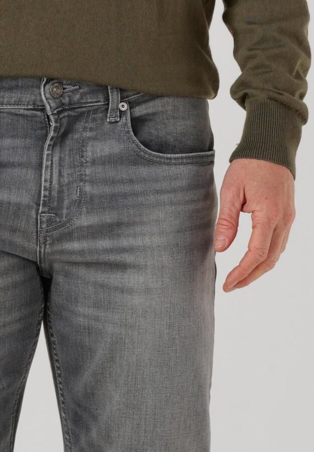 7 FOR ALL MANKIND Heren Jeans Slimmy Tapered Grijs