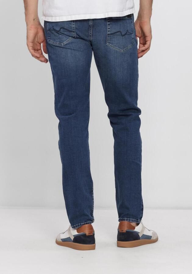 7 FOR ALL MANKIND Heren Jeans Slimmy Tapered Signal Blauw - Foto 2