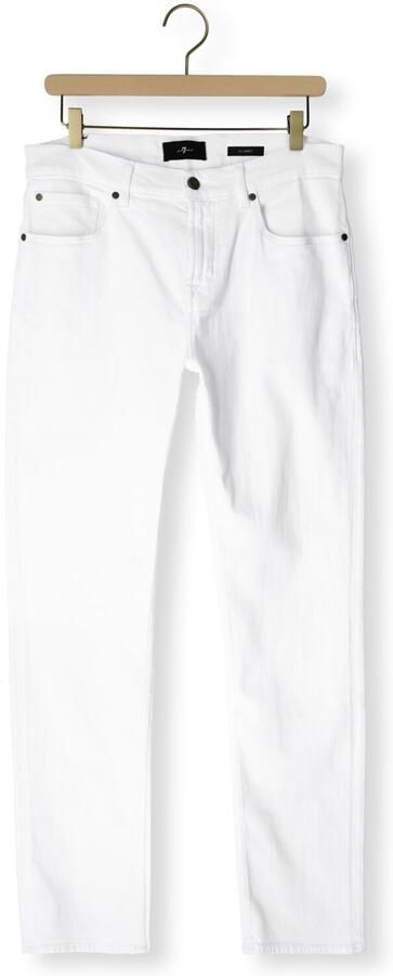 7 FOR ALL MANKIND Heren Jeans Slimmy Wit - Foto 4