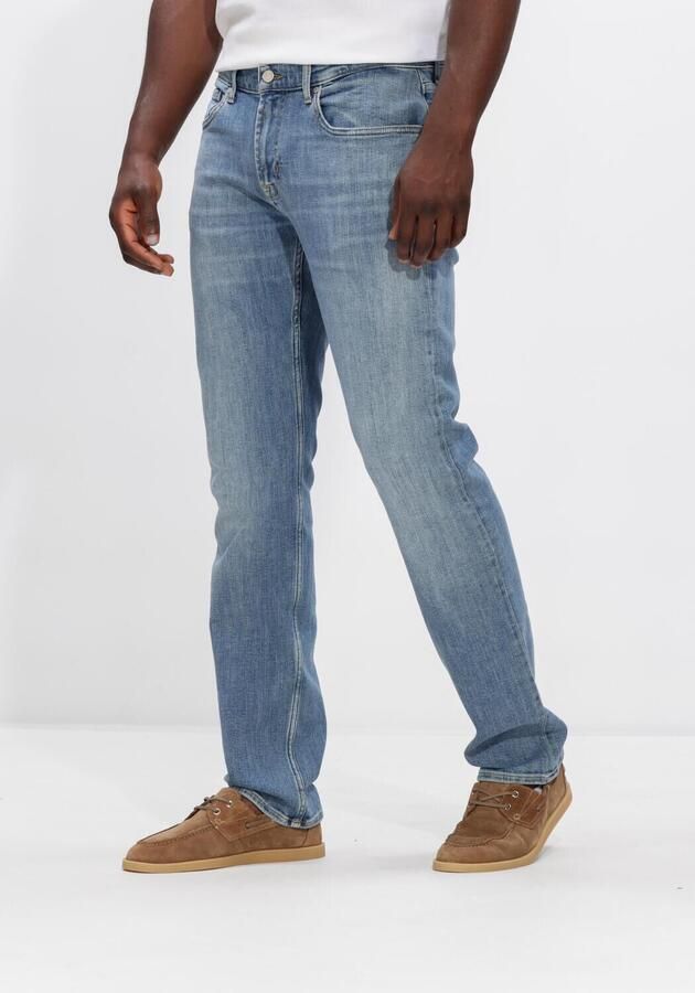 7 FOR ALL MANKIND Heren Jeans Straight Blauw