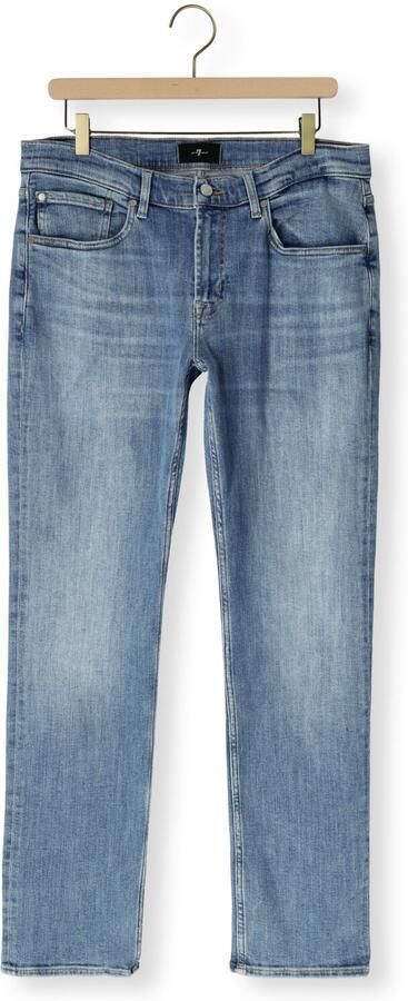 7 FOR ALL MANKIND Heren Jeans Straight Blauw - Foto 4