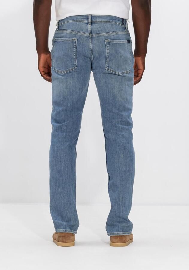 7 FOR ALL MANKIND Heren Jeans Straight Blauw - Foto 2