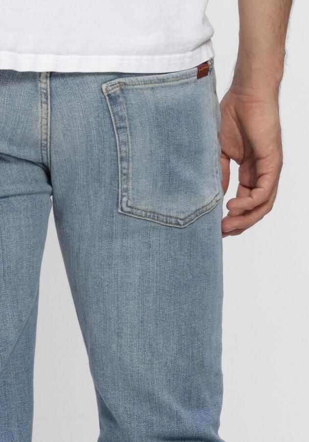 7 FOR ALL MANKIND Heren Jeans The Straight 32" Steelwater Lichtblauw - Foto 2