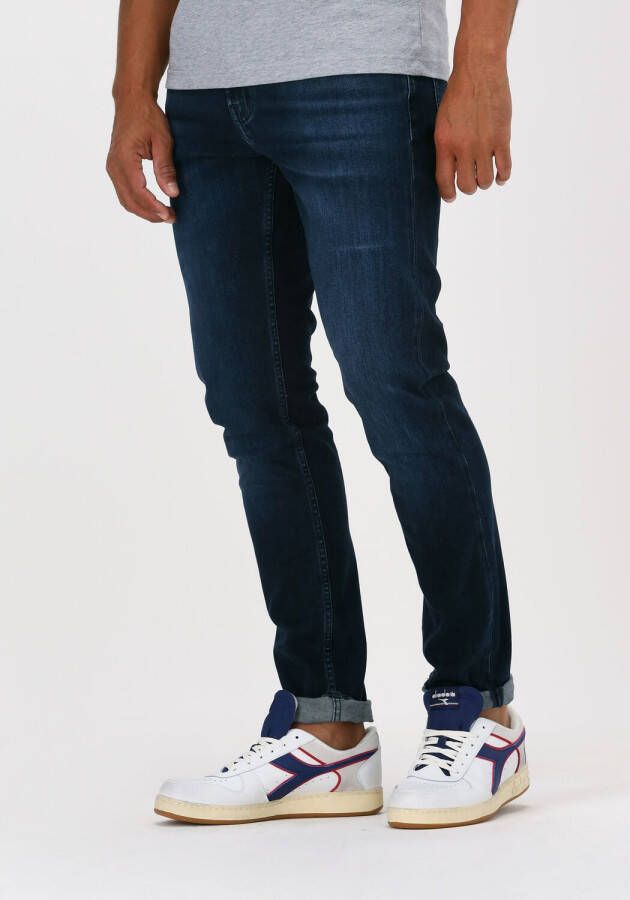 7 for all Mankind Blauwe Slim Fit Jeans Slimmy Tapered Luxe Performanc