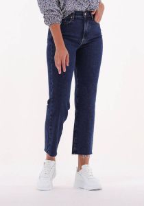 7 for all Mankind Donkerblauwe Straight Leg Jeans Logan