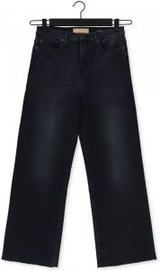 Grijze 7 for all Mankind Straight Leg Jeans Cropped Alexa