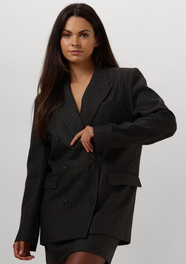 Aaiko Pinstripe Blazer Heidy Collectie Black Dames - Foto 4