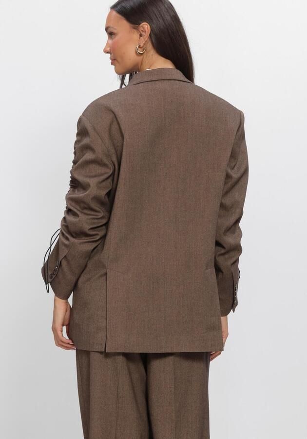 AAIKO Dames Blazers Kendal Double Tweed Vis 518 Bruin - Foto 3