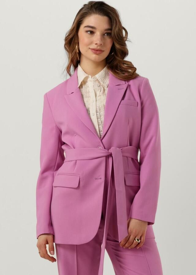 Aaiko Fuchsia Larina Vis Dames Blazer Pink Dames - Foto 4