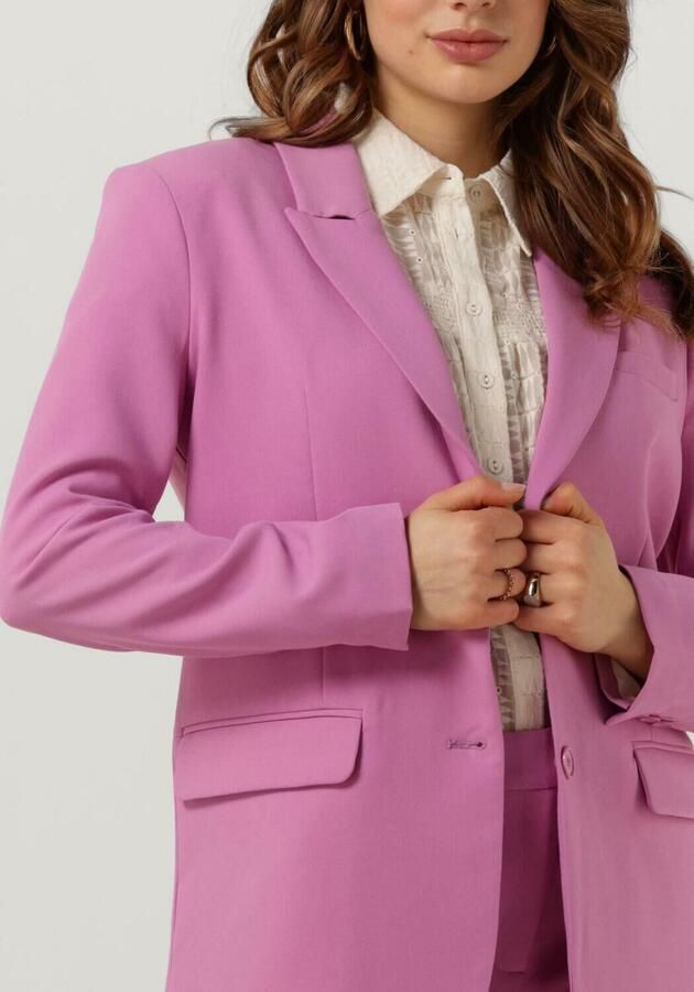 Aaiko Fuchsia Larina Vis Dames Blazer Pink Dames - Foto 2