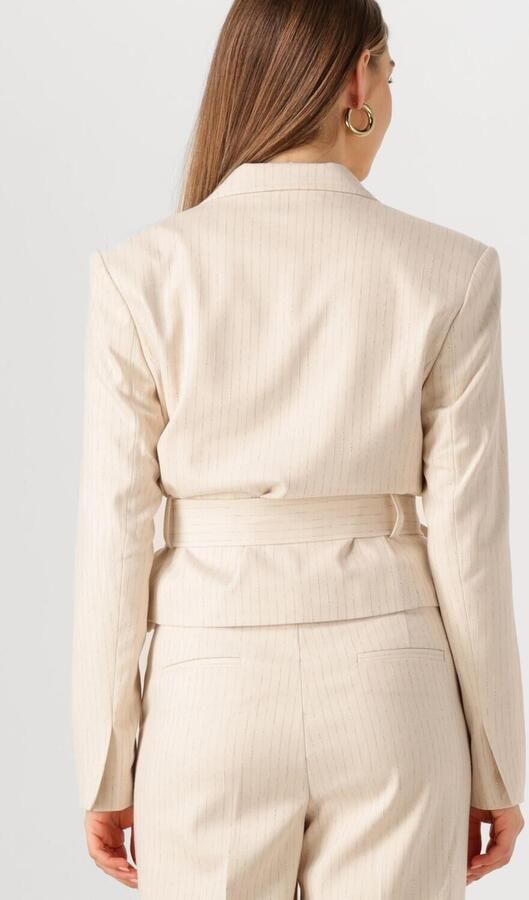 AAIKO Dames Blazers Mae Stripe Vis 526 Gebroken Wit - Foto 3