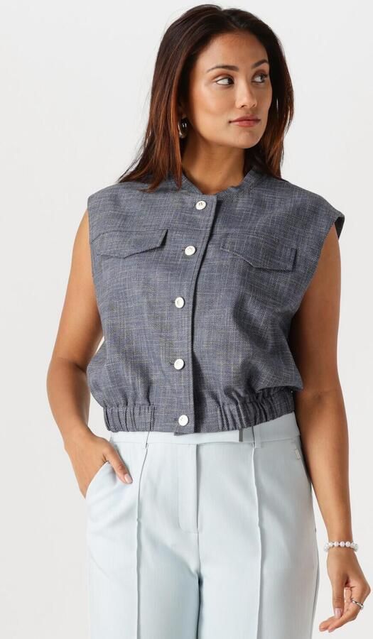 AAIKO Dames Blazers Olivia Denim Vis 368 Blauw