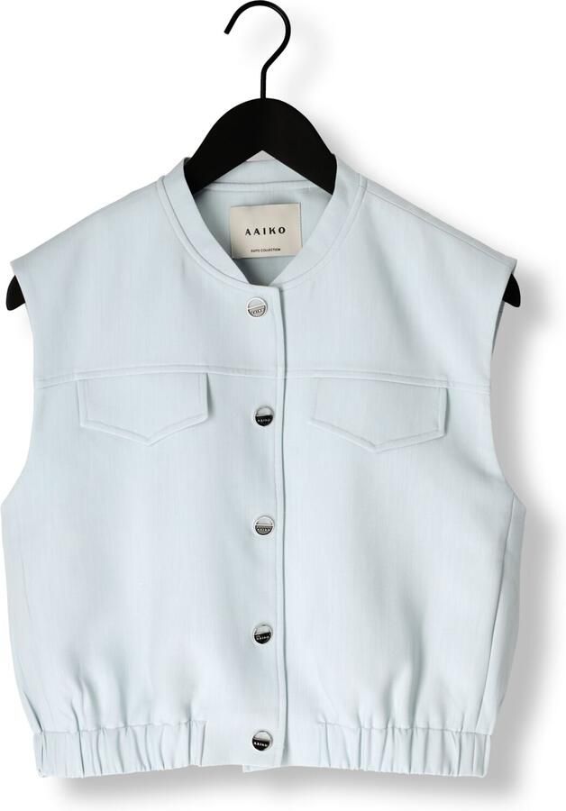 Aaiko Gilet met elastische tailleband Olivia blauw - Foto 3