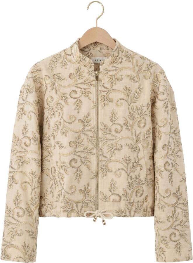 AAIKO Dames Blazers Solane 3d Tba Beige - Foto 2