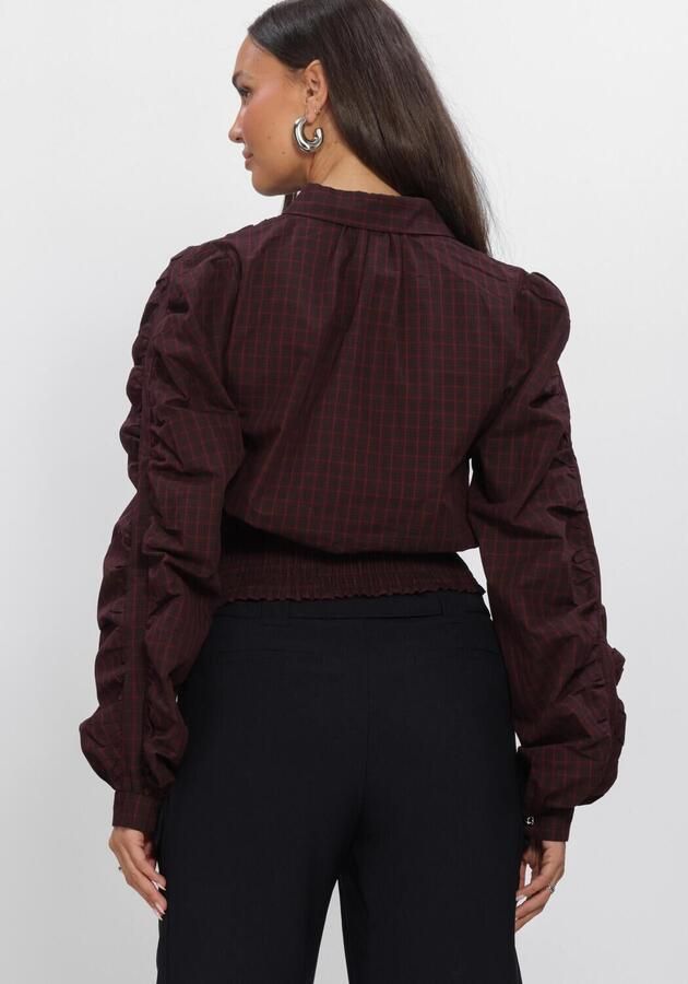 AAIKO Dames Blouses Beaudine Collar Co 527 Bordeaux - Foto 2