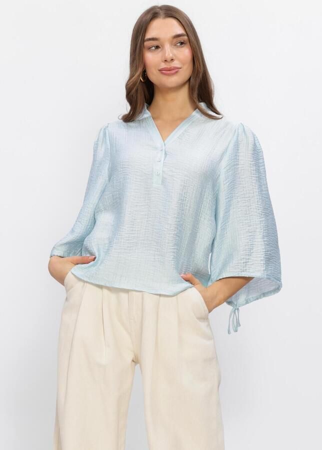 AAIKO Dames Blouses Dahlia Vis 532 Lichtblauw