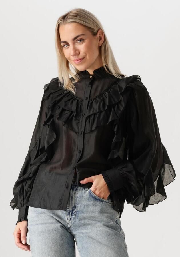 Aaiko Zwarte Daria Ten Blouse Black Dames - Foto 4