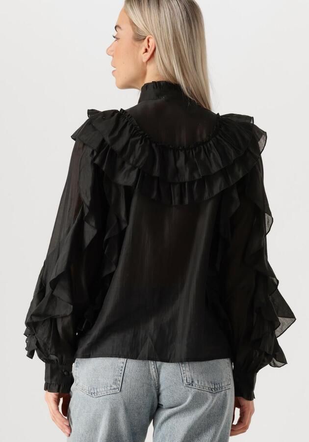 Aaiko Zwarte Daria Ten Blouse Black Dames - Foto 3